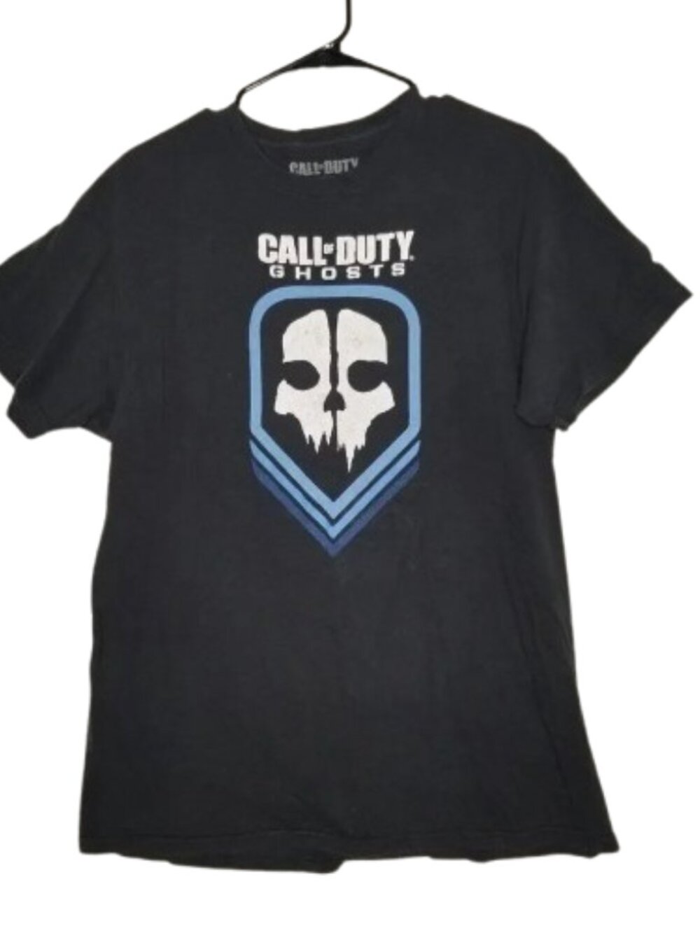 Call of Duty T Shirt Large Black Graphic Video Games Ghosts
